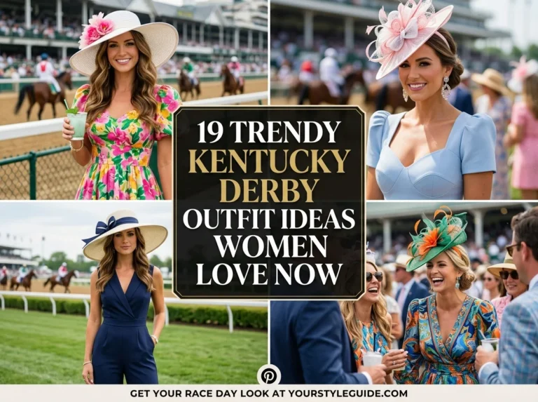 19 Trendy Kentucky Derby Outfit Ideas Women Love Now