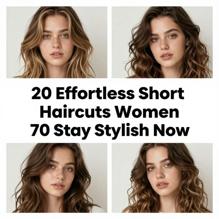 20 Effortless Short Haircuts Women 70 Stay Stylish Now