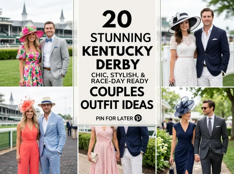 20 Stunning Kentucky Derby Couples Outfit Ideas Chic