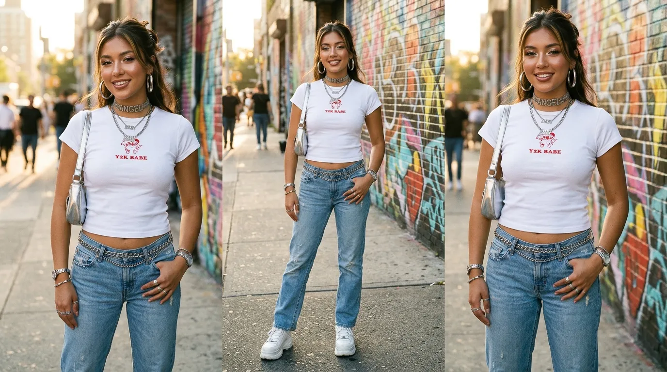 Baby Tee Denim