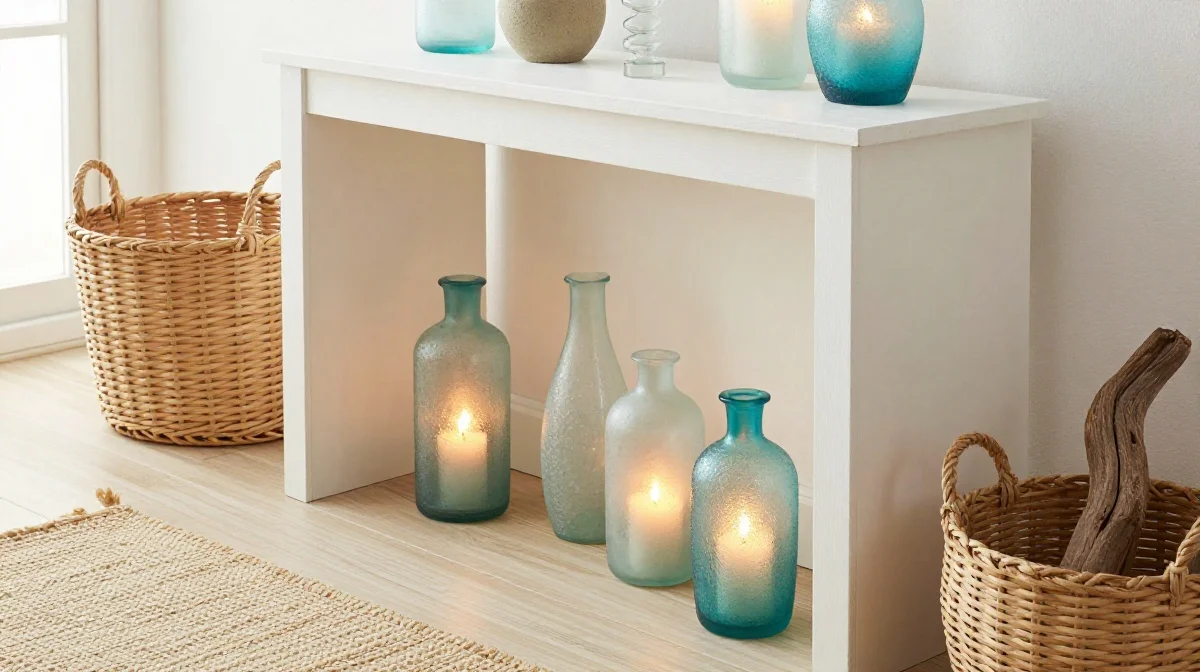 Beach Glass Bottles
