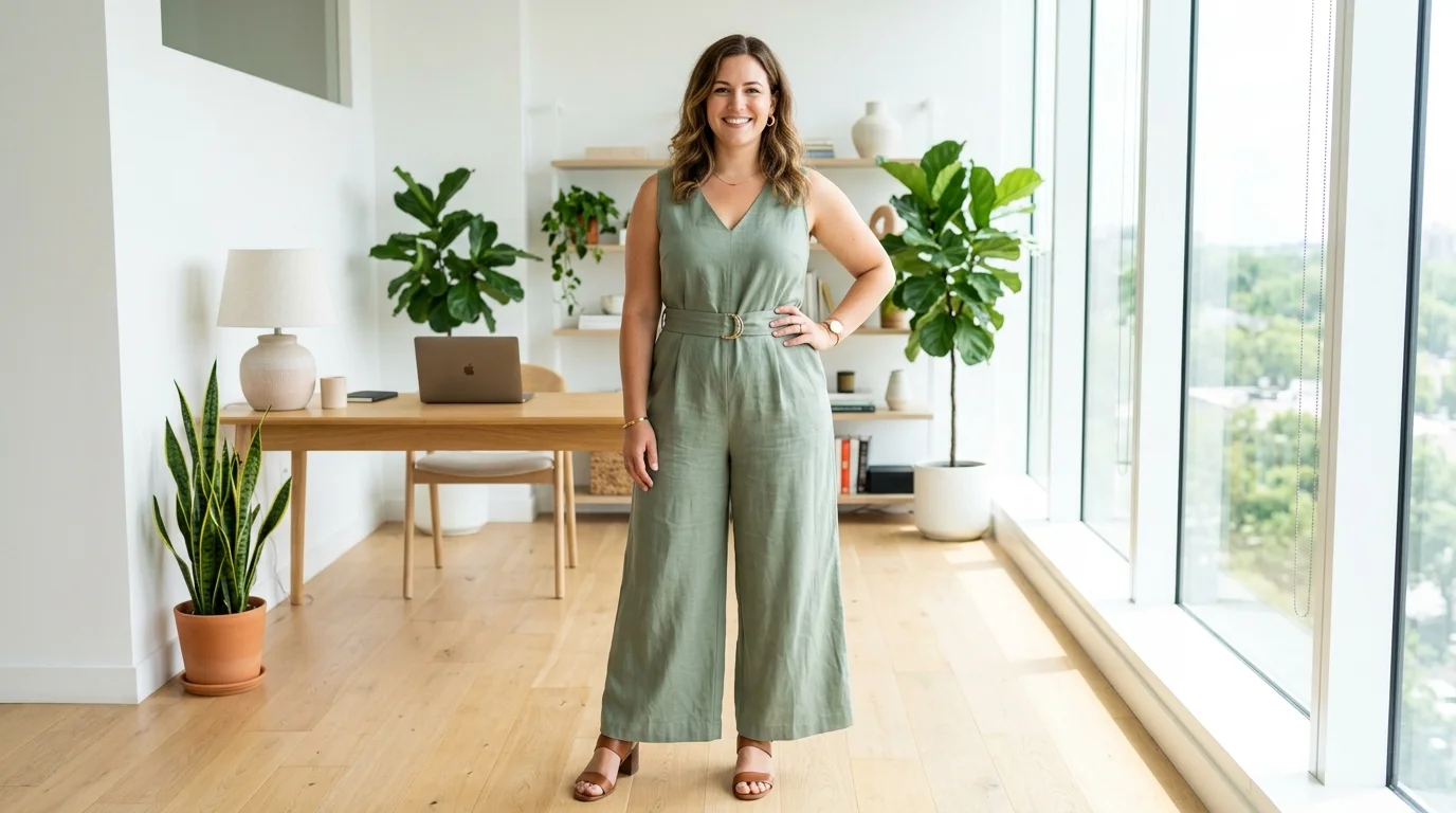 Belted Jumpsuit