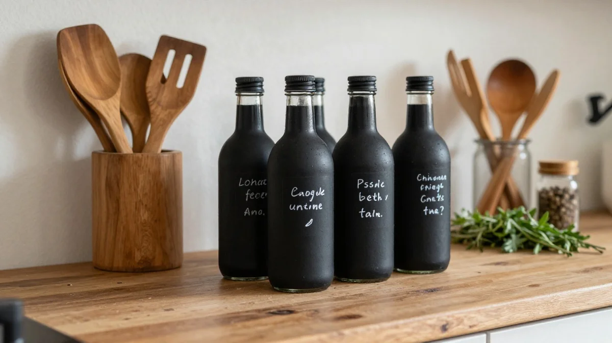 Chalkboard Bottles