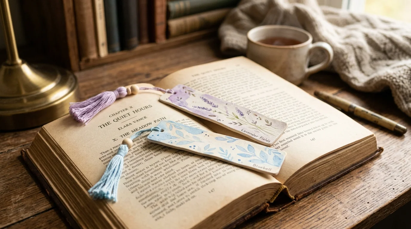 Clay Bookmark Tabs