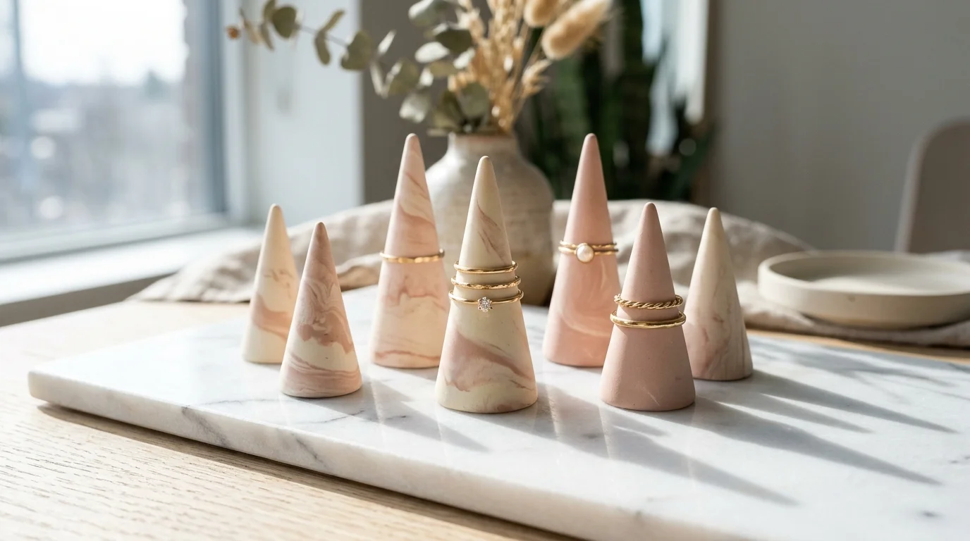 Clay Ring Cones
