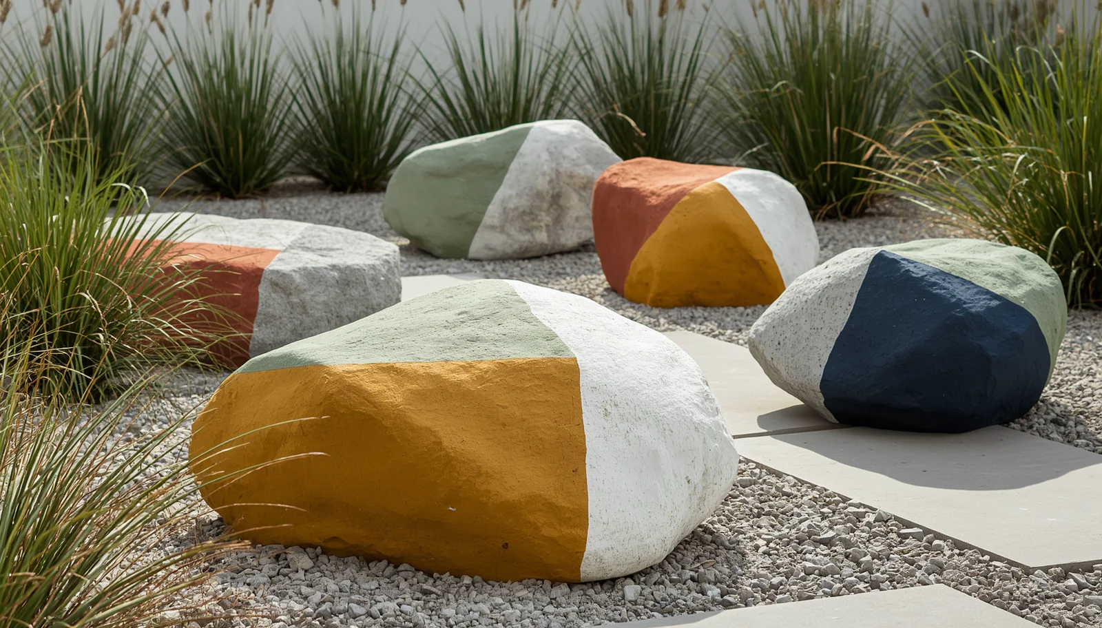 Color Block Stones