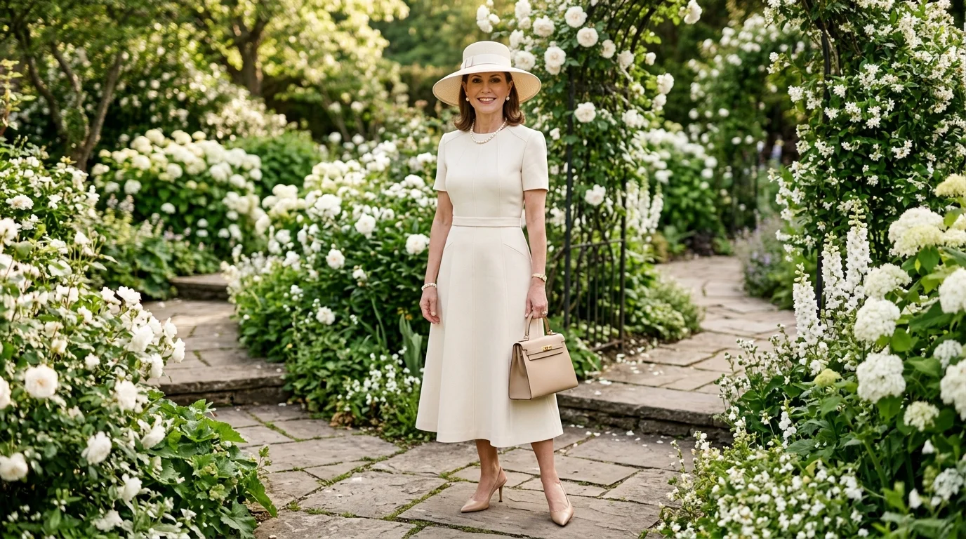 Cream Monochrome Look