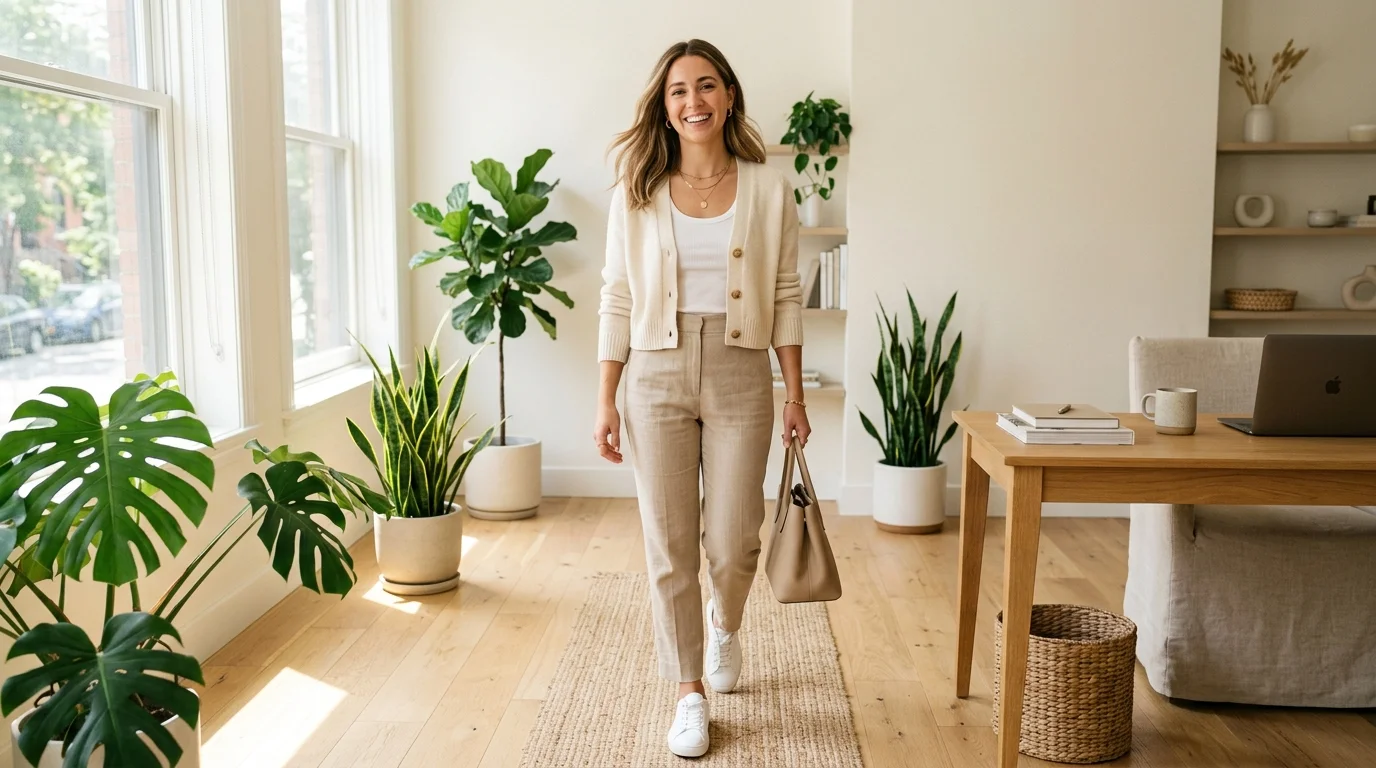 Cropped Cardigan Pairing