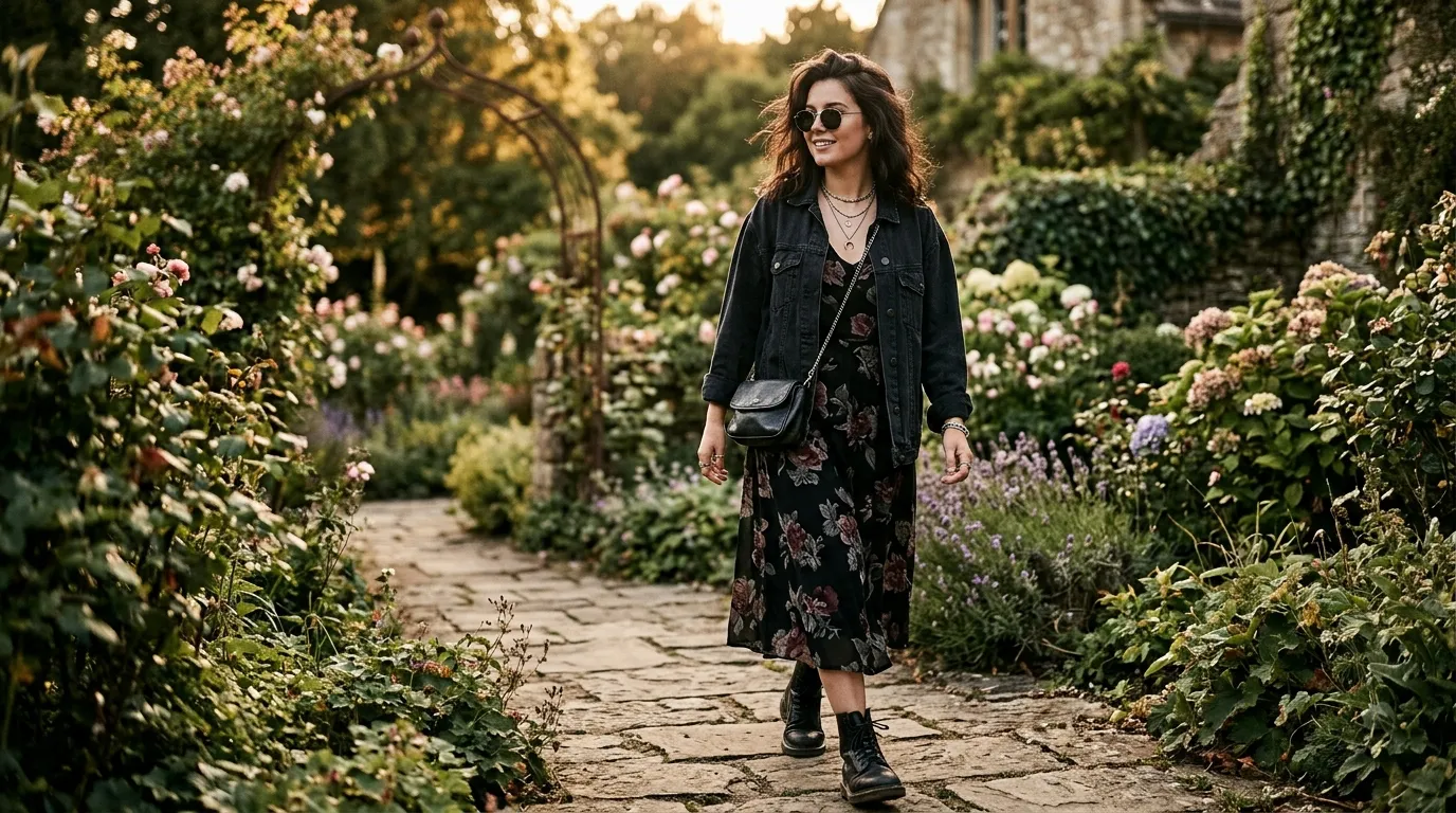 Dark Floral Touch