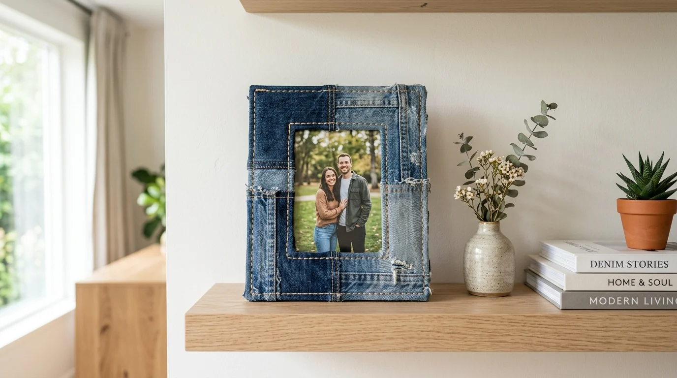 Denim Photo Frame
