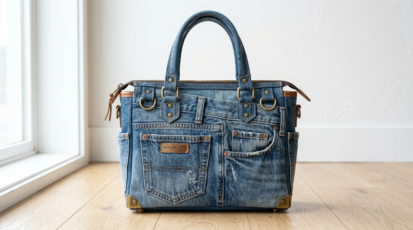 Denim Pocket Purse