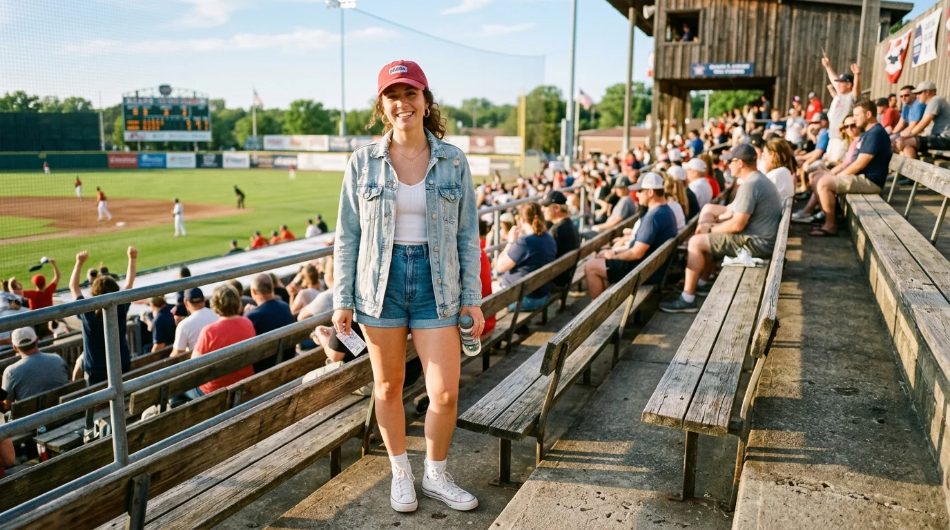 Denim Sporty Look