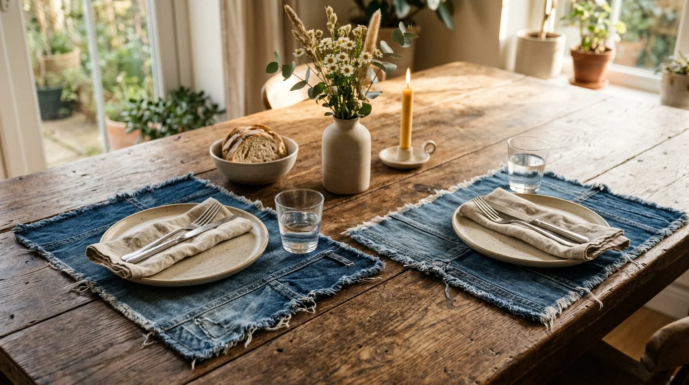 Denim Table Runner