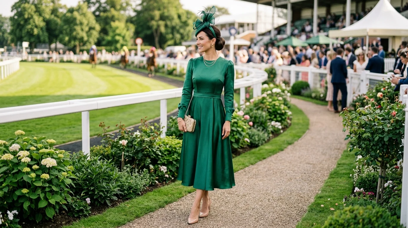 Emerald Satin Style