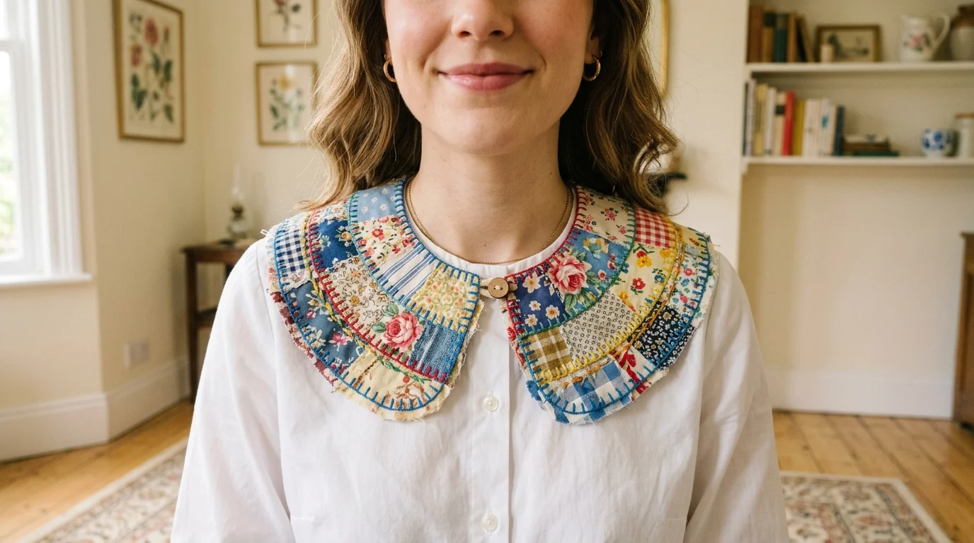 Fabric Scrap Collar
