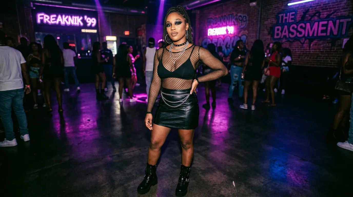 Fishnet Glam