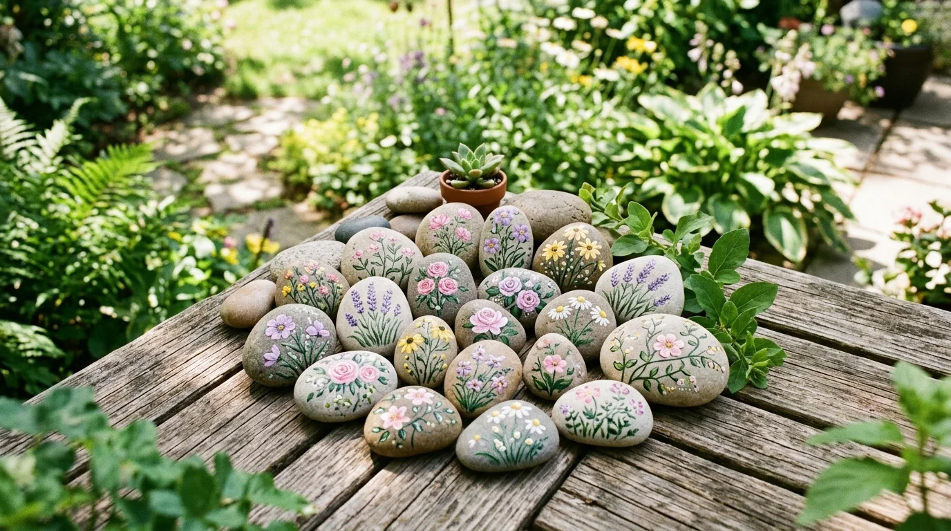 Floral Pebbles 