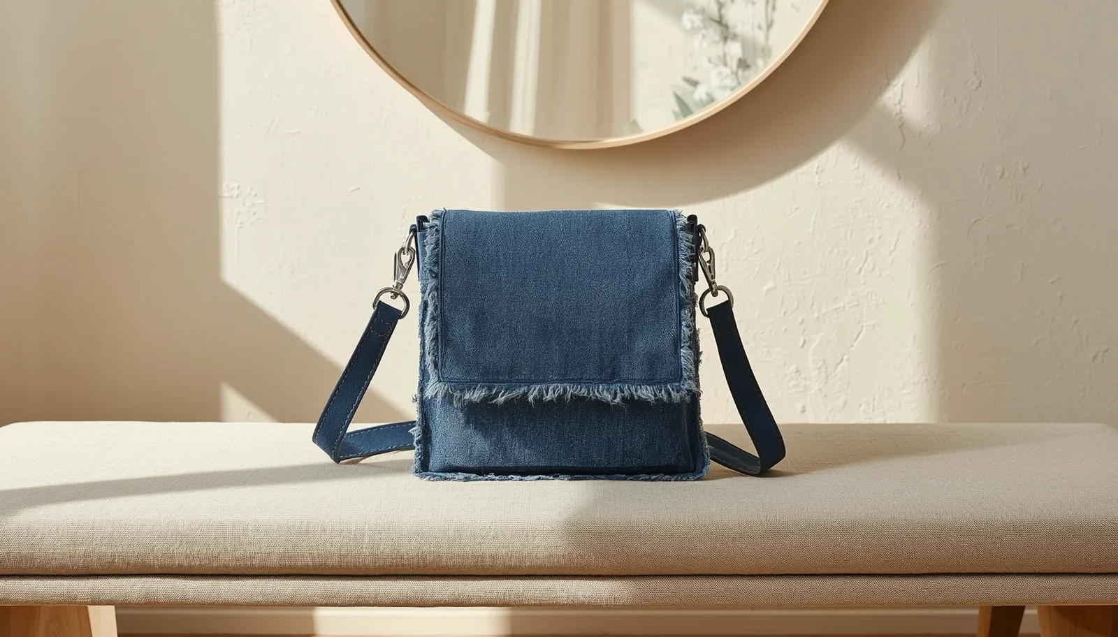 Frayed Edge Crossbody