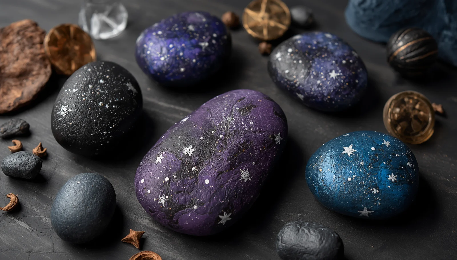 Galaxy Night Stones