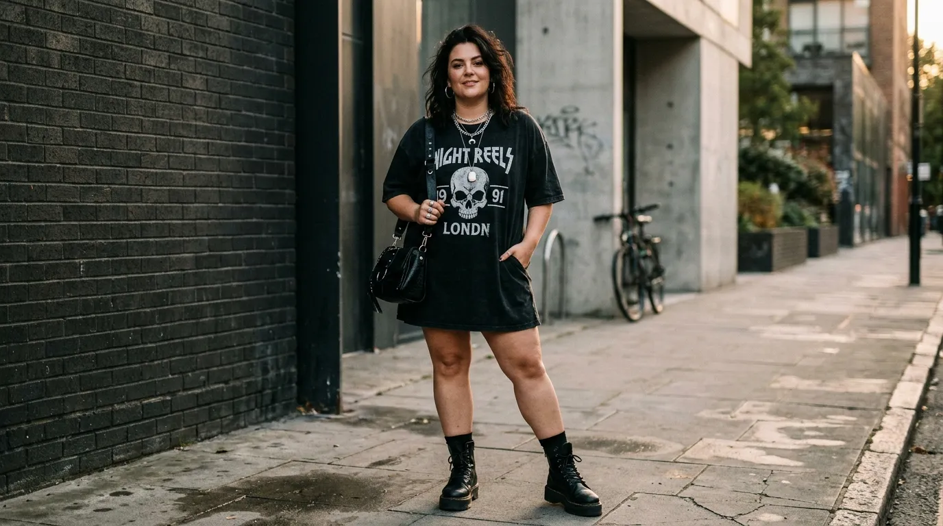 Graphic Tee Dress