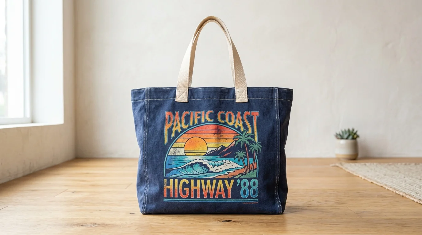Graphic Tee Tote