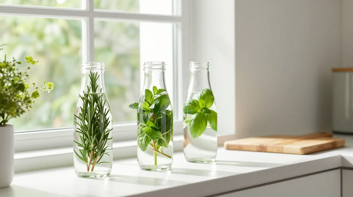 Herb Infusion Bottles