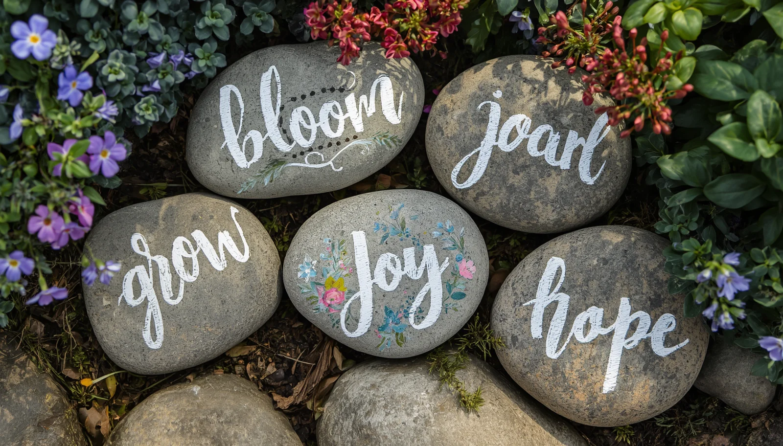 Inspirational Word Stones