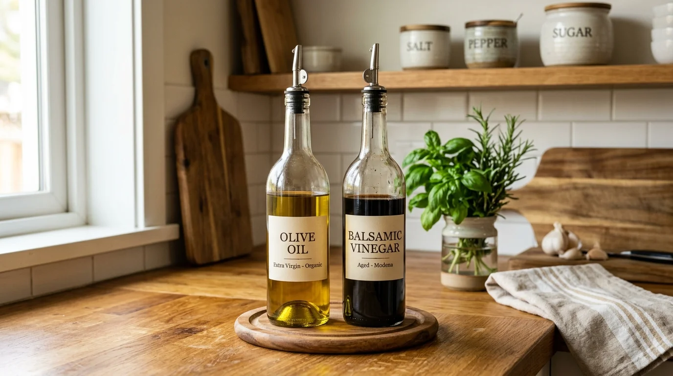 Kitchen Oil Bottles