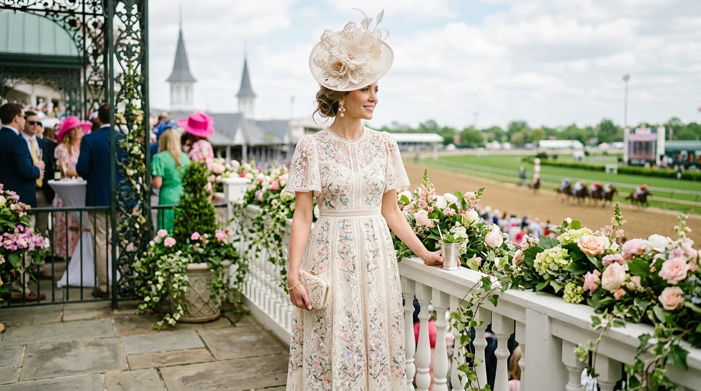 Lace Midi Dress