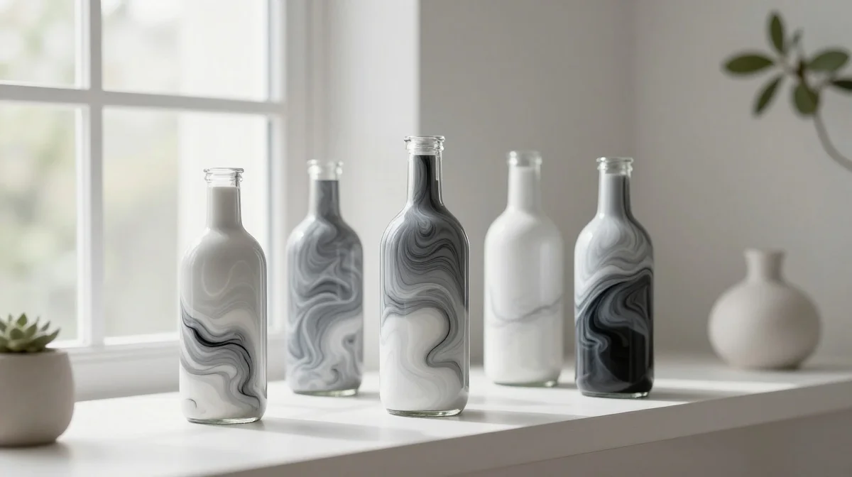 Marble Dip Bottles