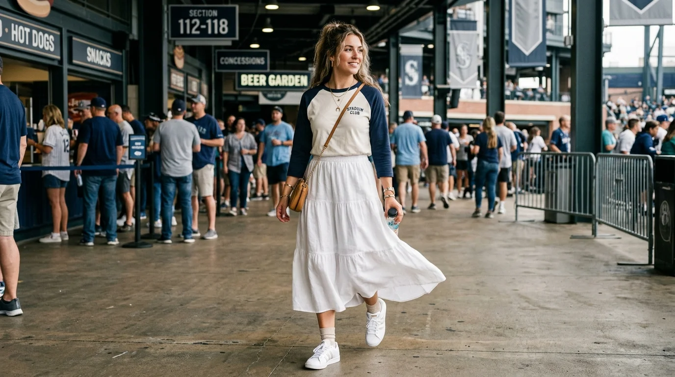 Midi Skirt Sporty