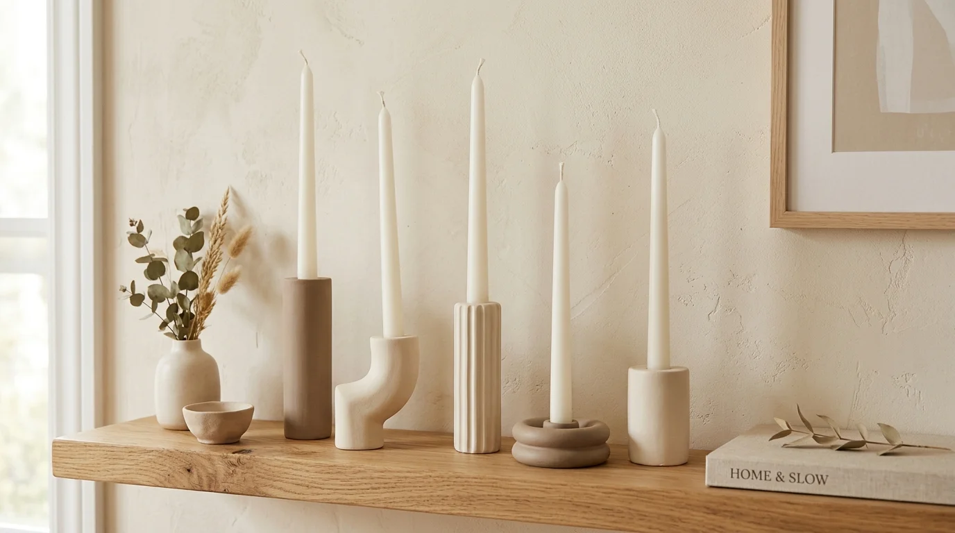 Minimalist Candle Holders