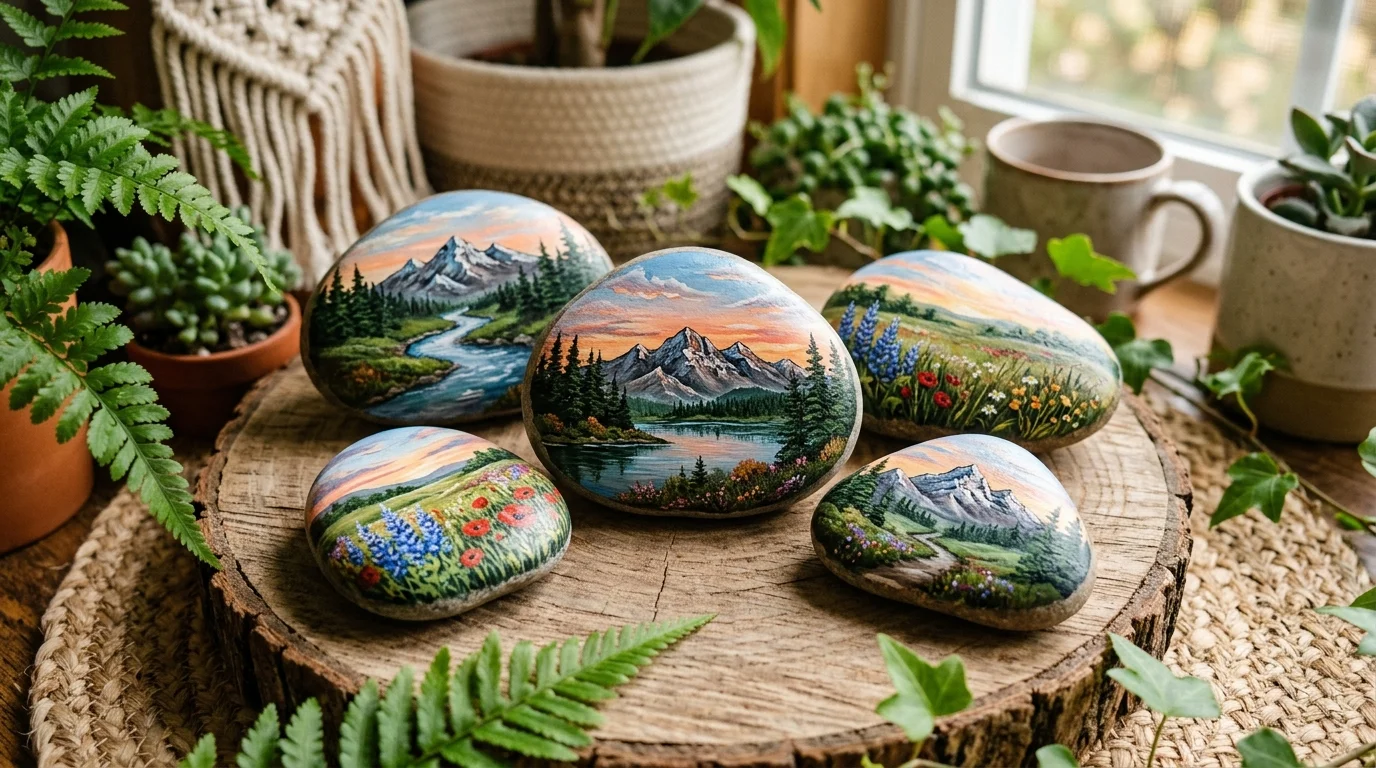 Nature Scene Stones
