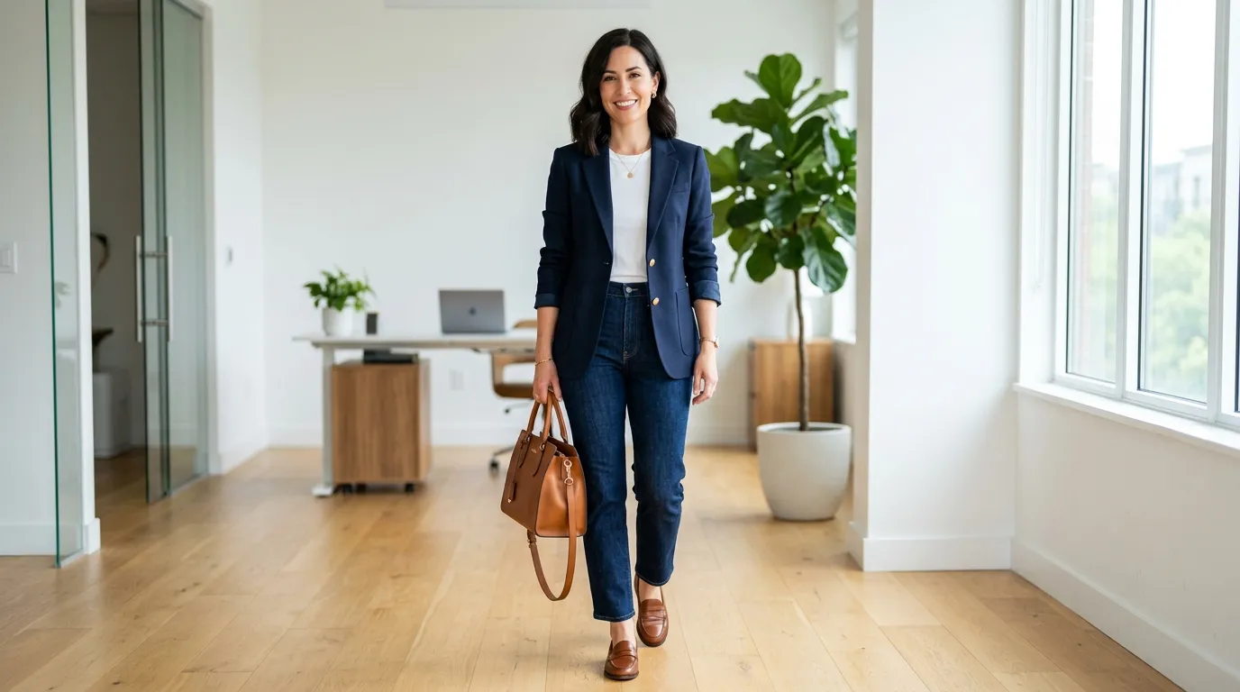 Navy Blazer Classic