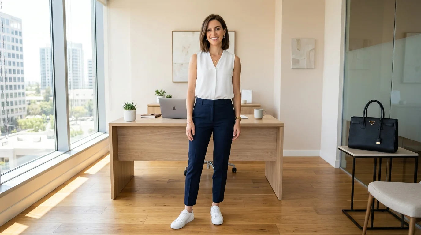 Navy Minimal Outfit