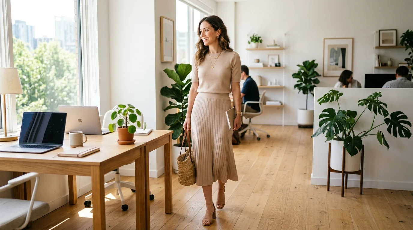 Neutral Knit Set