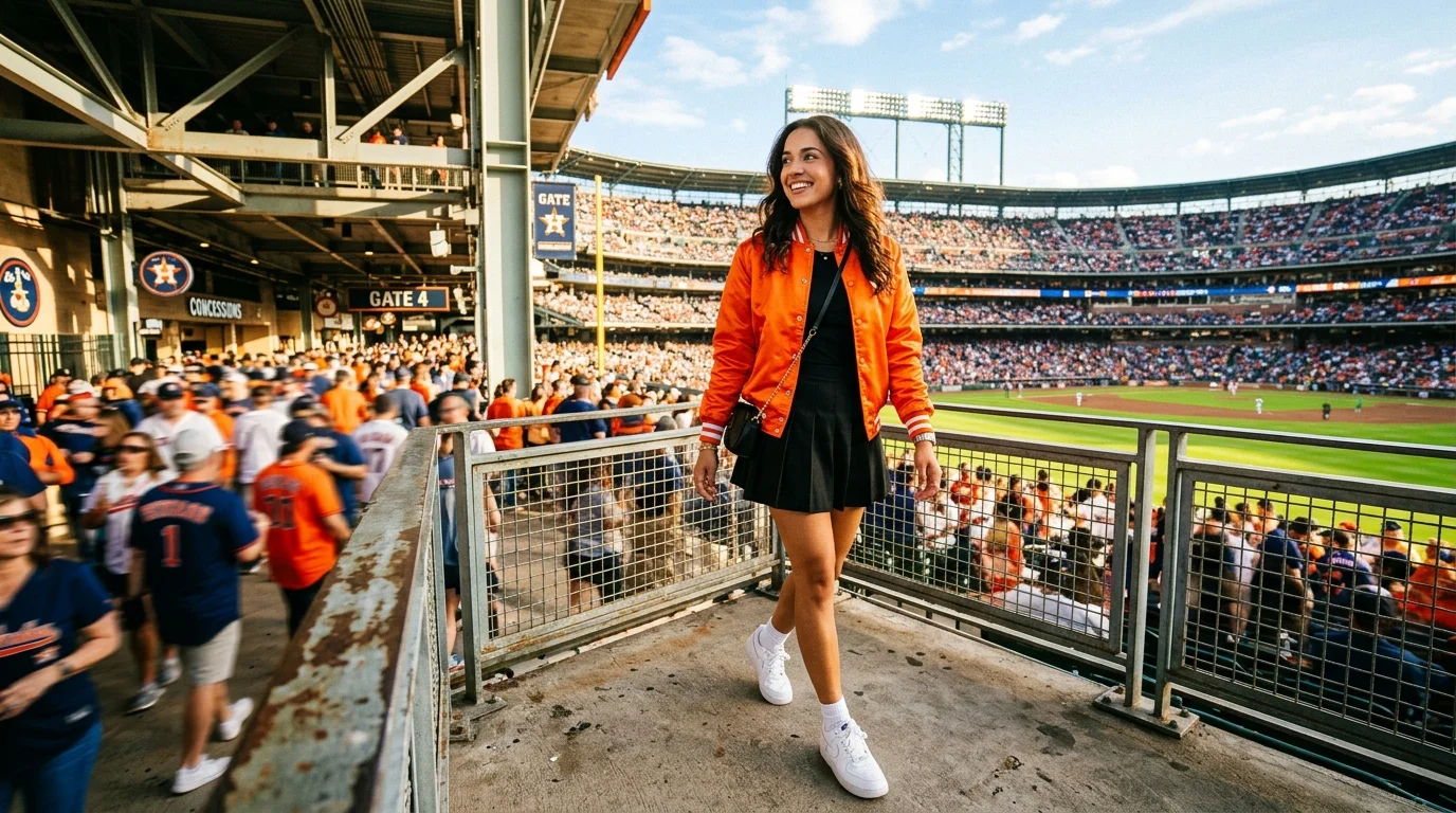 Orange Black Chic