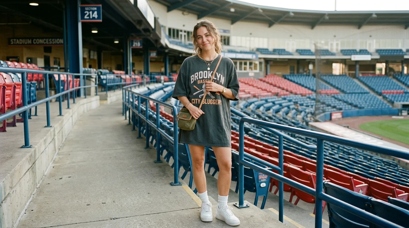 Oversized Tee Dress