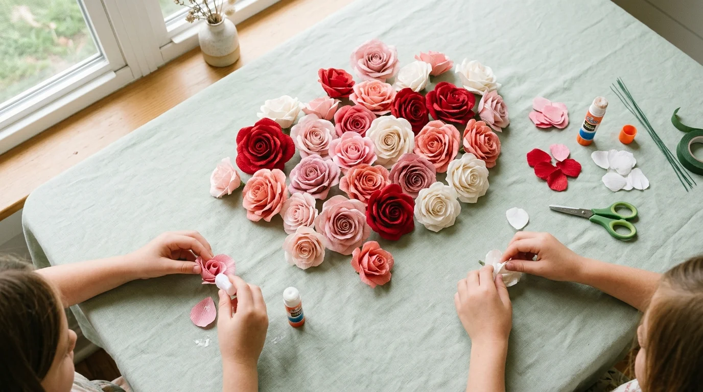 Paper Roses