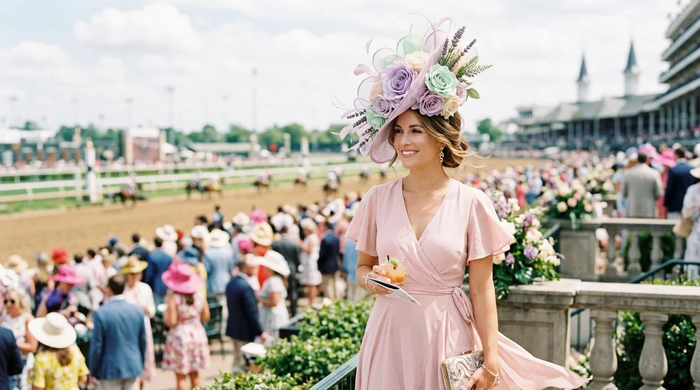 Pastel Fascinator