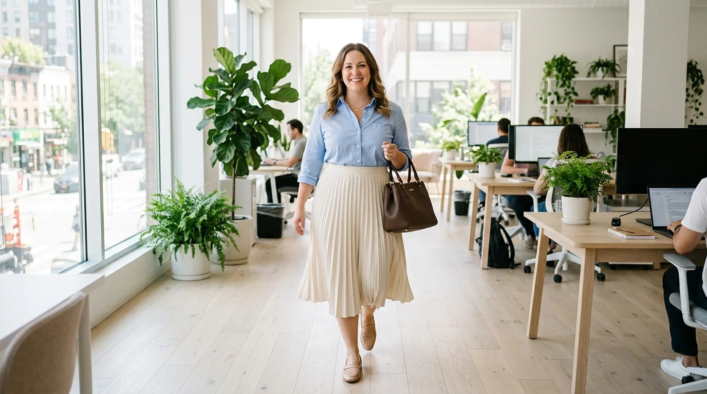 Pleated Skirt Pairing