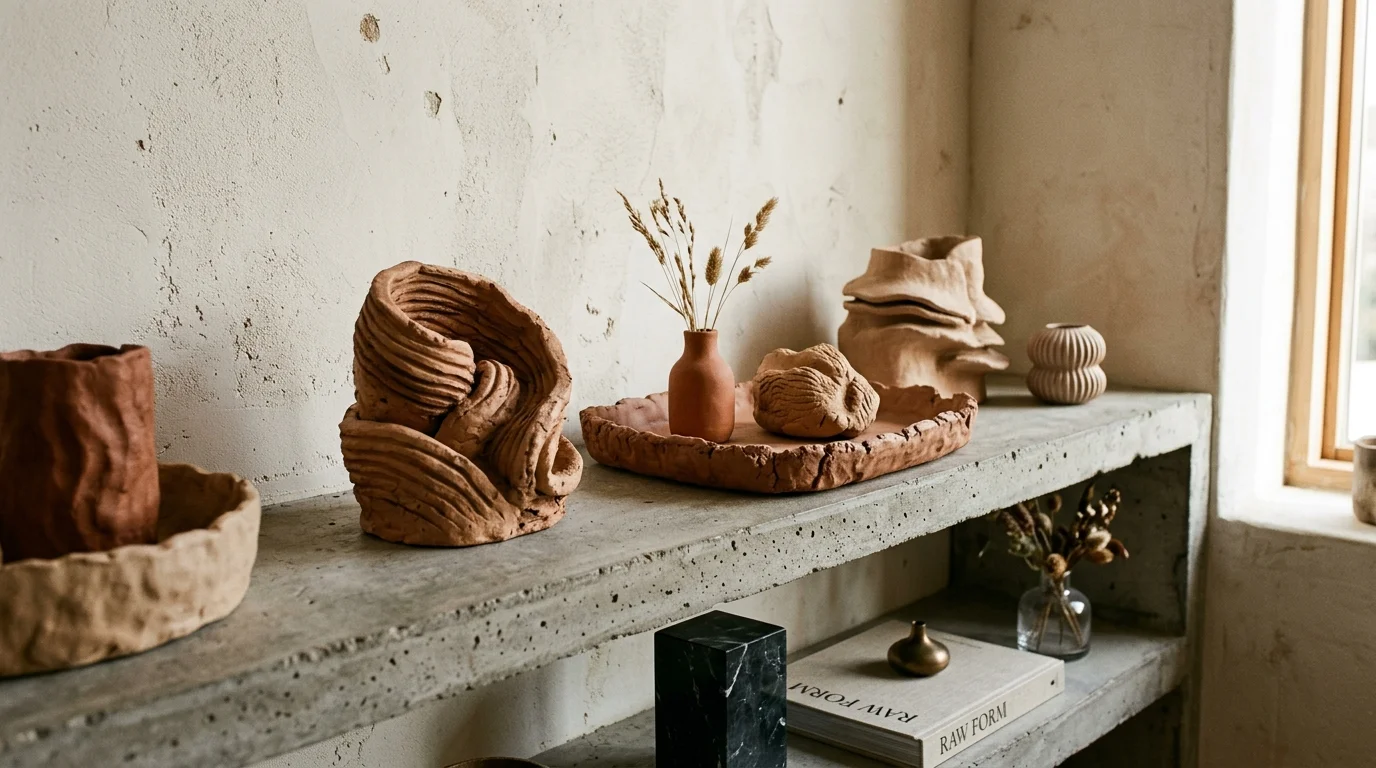 Raw Clay Layers