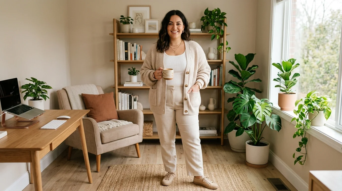 Soft Cardigan Set
