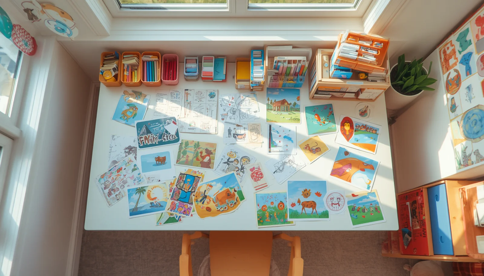 Sticker Story Scenes