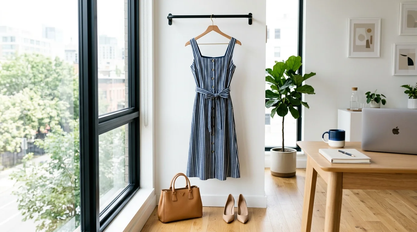 Striped Midi Style