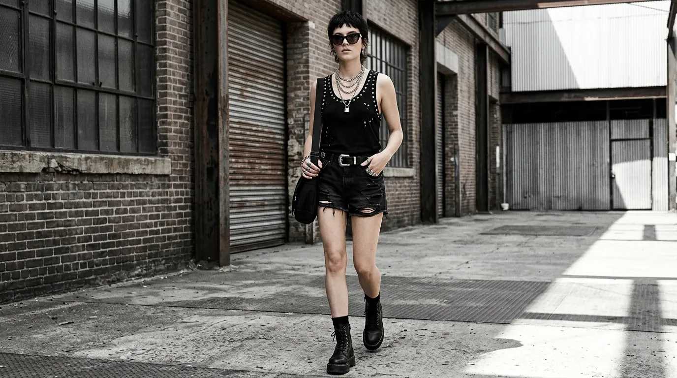 Studded Tank Look
