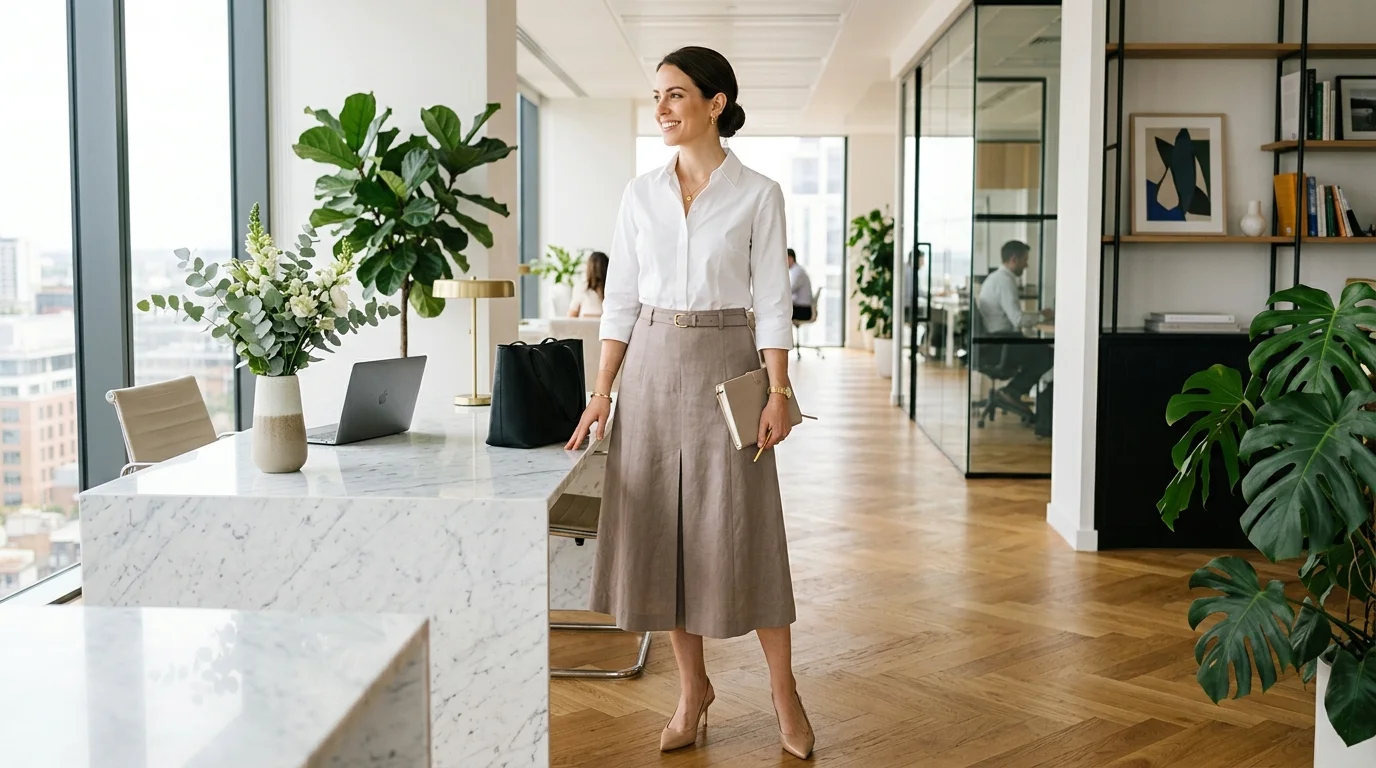 Tailored Summer Midi
