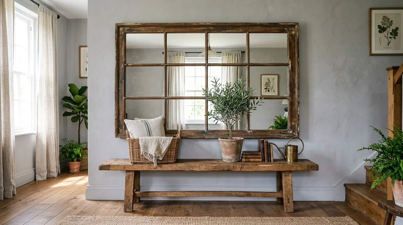 Vintage Window Look
