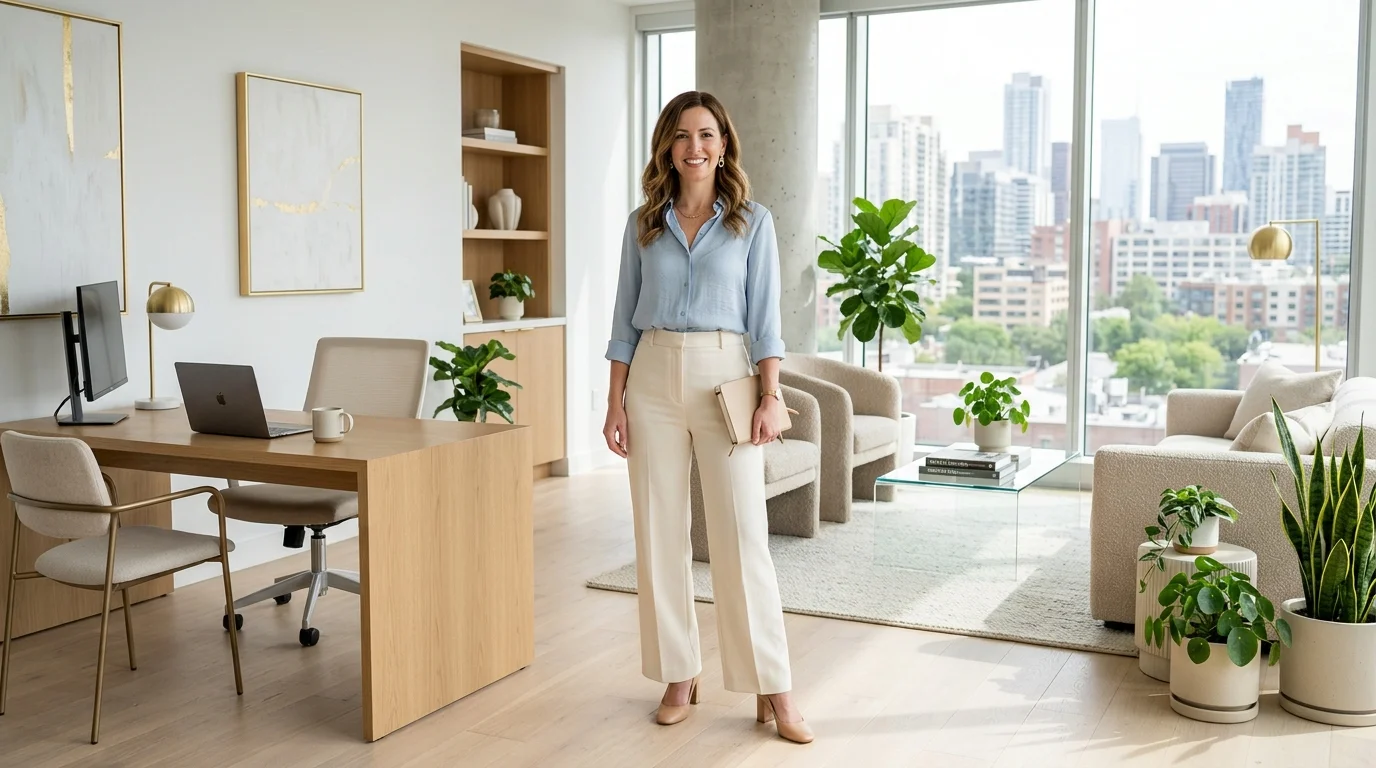 Wide-Leg Trousers