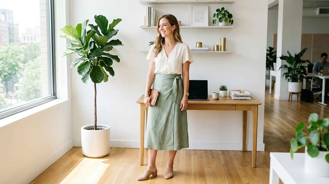 Wrap Midi Chic